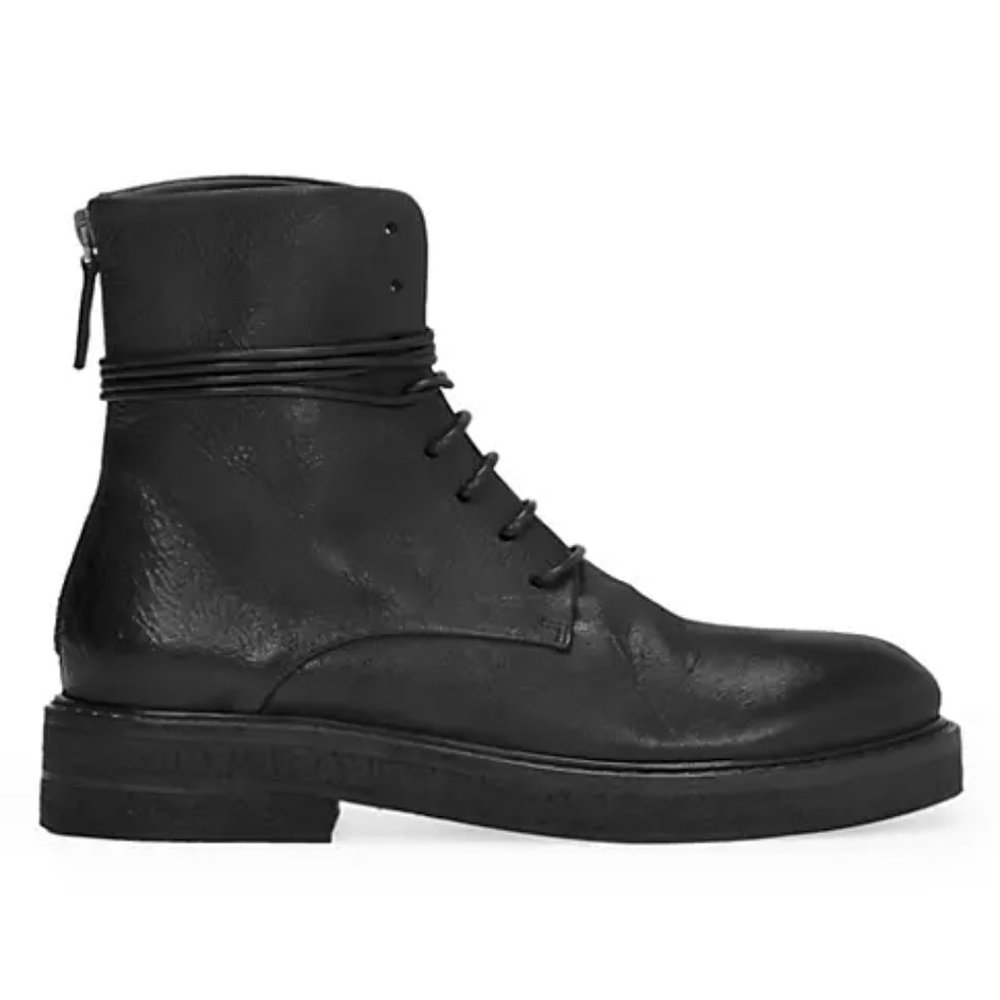 Marsèll Parrucca Leather Combat Boots 38.5